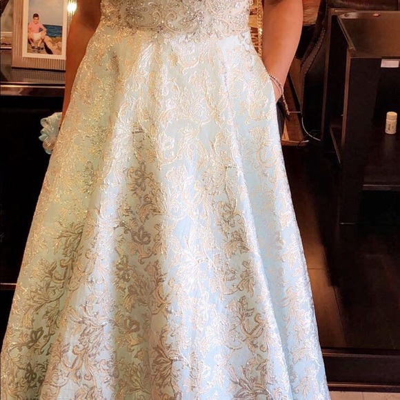 Mon Cheri Tiffany blue/silver sparkles - Picture 8 of 8